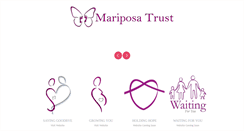 Desktop Screenshot of mariposatrust.org